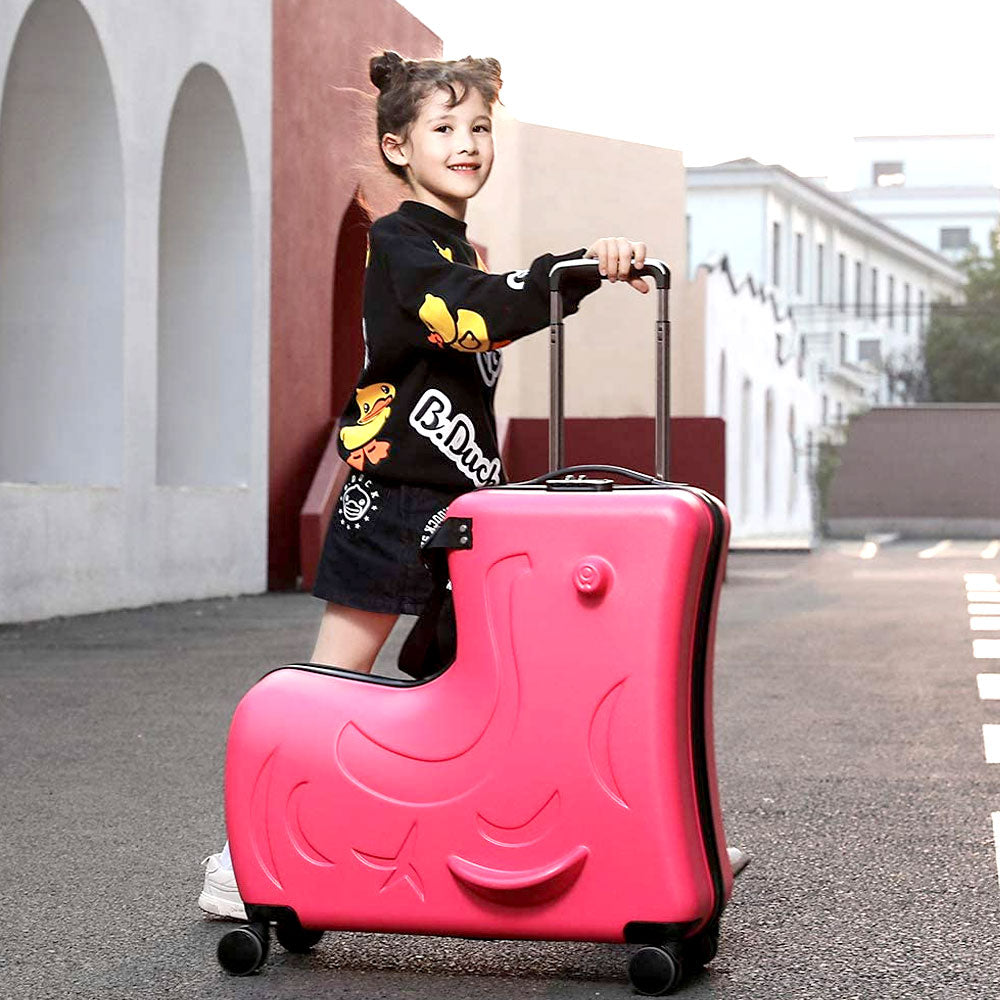 New Aluminum Travel Suit Business Luggage Trolley On Wheel 20''24