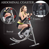 Ab Exerciser Home Ab Coaster Workout Machine For Core Fitness