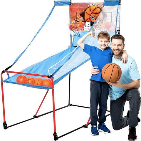 Basketball Arcade Game Machine with Balls and Pump Kids Gift