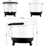Expert Foot Massage Spa Bath Soaker Pedicure Machine With Heat