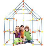 158 Pcs Ultimate Fort Building Kit Perfect Gift Toys For Kids Age 5+