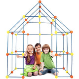 158 Pcs Ultimate Fort Building Kit Perfect Gift Toys For Kids Age 5+