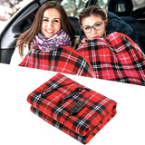 12V Electric Heated Blanket Warming Throw For Car RV Truck Travel 44"x60"