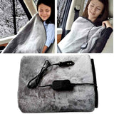 12V Electric Heated Blanket Warming Throw For Car RV Truck Travel 44"x60"