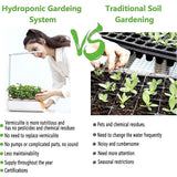 Indoor Herb Garden Smart Digital Hydroponics Growing System At Home