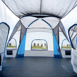 Large Cabin Tent - Family 3 Rooms Big Tent For Camping With 3 Entrances