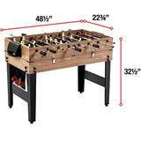 Multi Game Table 3 In 1 Pool Table Slide Hockey And Foosball Combo