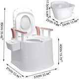 Portable Toilet Perfect Potty for pregnant women and patients