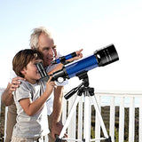 SpaceTelescope With Reflector For Beginner Astronomer