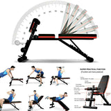 Heavy Duty Workout Weight Bench Full Body Incline Benches Press Set