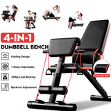 Heavy Duty Workout Weight Bench Full Body Incline Benches Press Set