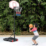 5.4-10ft Portable Basketball Hoop Goal System For Indoor Outdoor