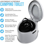 Porta Potty Travel Camping Vehicle Portable Toilet Potties