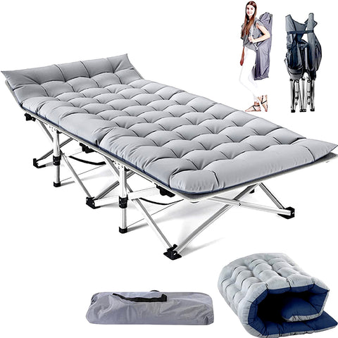 Camping Cots - Luxury Sleeping Cots Include Bed With Mattress