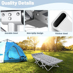 Camping Cots - Luxury Sleeping Cots Include Bed With Mattress