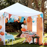 Canopy Tent Outdoor Heavy Duty Pop Up Canopy With 4 Slide Walls