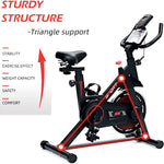 Stationary Exercise Spin Bike For Indoor Cycling