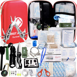First Aid Kit 236 Pcs Emergency Tactical Survival Medical Bag