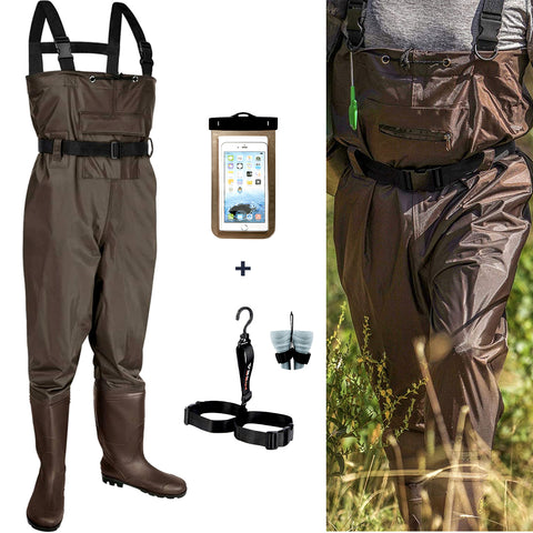 Fishing Hunting Hip Chest Waders Wading Suits For Men Women BEST