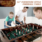 Foosball Table 54" Professional Foosball Soccer Table For Indoor & Outdoor