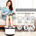 Expert Foot Massage Spa Bath Soaker Pedicure Machine With Heat