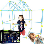 200 PCS Fort Building Kit Glow in The Dark Creative Forts Construction