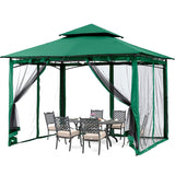 Heavy Duty Gazebo All Season Patio Metal Gazebo For Outdoor Backyard Garden