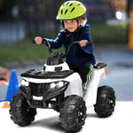 Kid ATV Ride-On Electric 4 Wheeler Quad with LED Headlights