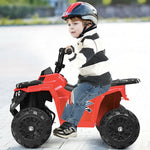 Kid ATV Ride-On Electric 4 Wheeler Quad with LED Headlights