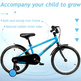 Kids Bike 14/16/18/20 Inch Toddler Bicycles With Training Wheels And Dual Handbrakes