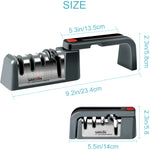 4-Stage Professional Diamond Knife Sharpener Tool For Kitchen