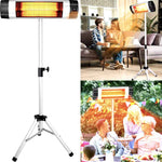 Outdoor Electric Patio Heater With Remote Control Space Heaters