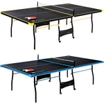 Ping Pong Tennis Foldable Table With Paddles and Balls