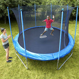 Olympic Trampoline 10-14FT With Safe Enclosure Net For Kids And Adults