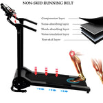 Foldable Incline Smart Treadmill For Home Indoor Fitness Cardio