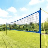 Official Size Premium Volleyball Net Set With Heavy-Duty Steel Poles