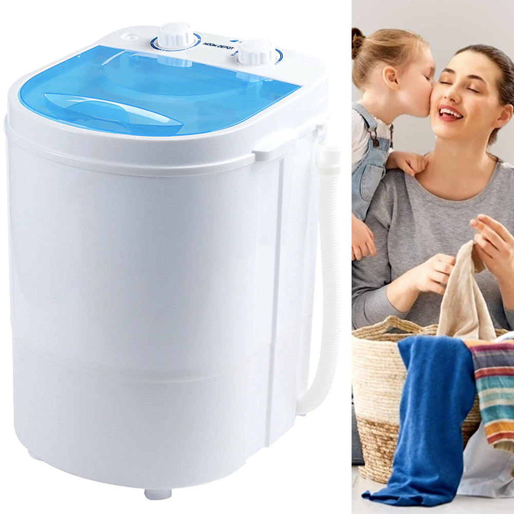 8.8 Lbs Portable Washing Machine 2 In 1 Mini Washer And Dryer –  WarehousesChoice