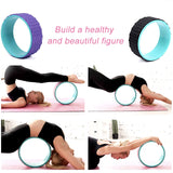 Yoga Wheel Roller for Stretching Improving Backbend Back Pain